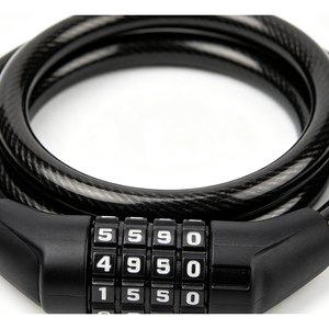 Coiled Combination Cable Lock