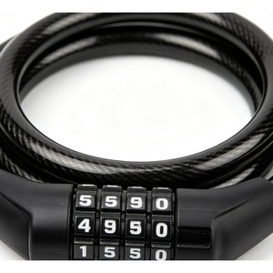 Coiled Combination Cable Lock