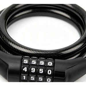 Coiled Combination Cable Lock