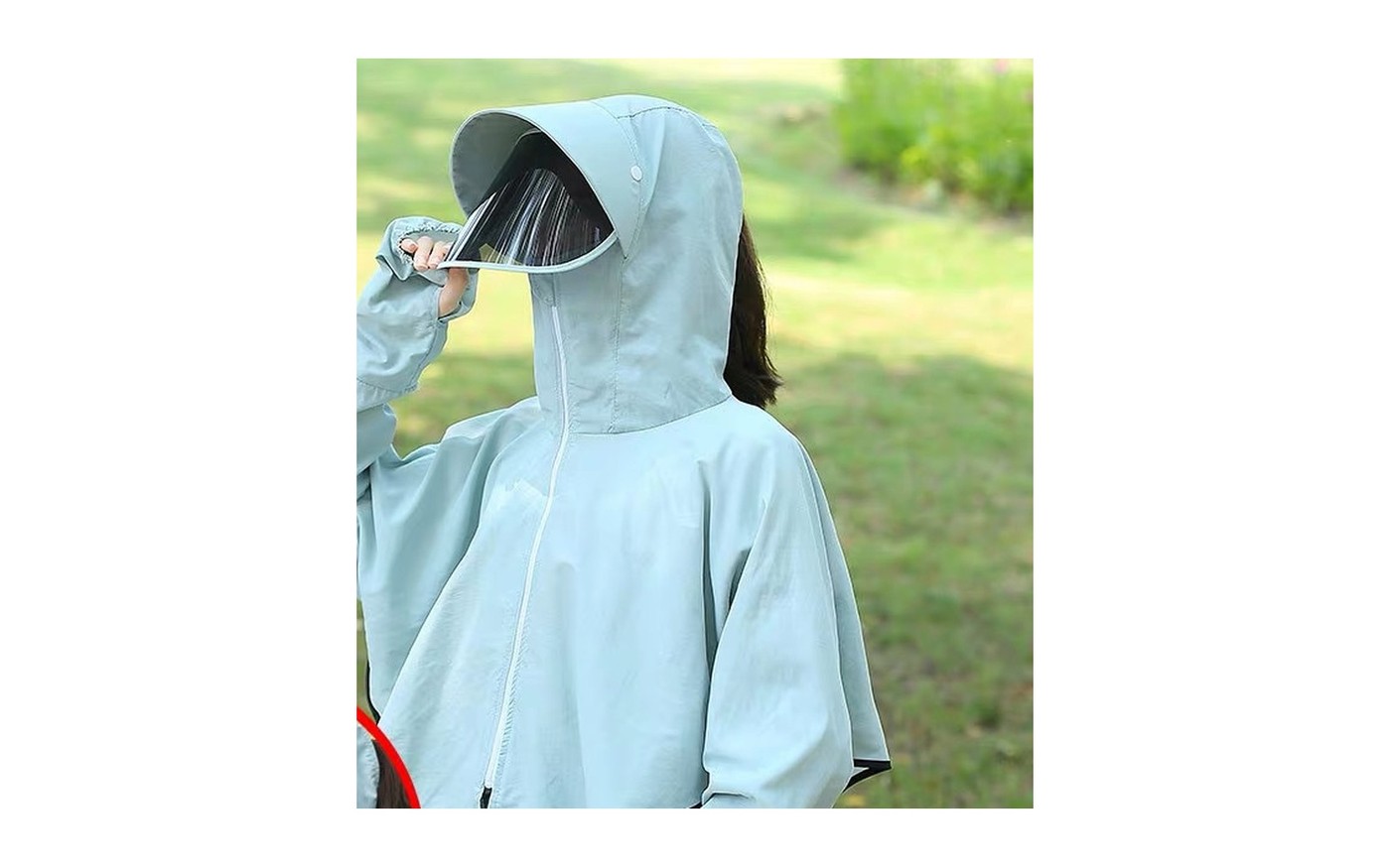 Hooded Cycling Sun Hat - Main product image