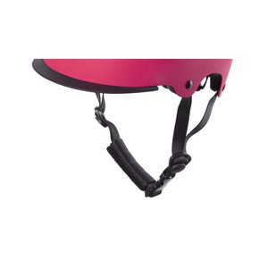 Pink Commuter Cycling Helmet - Strap and lower fit detail