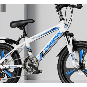 White Blue Youth Mountain Bike
