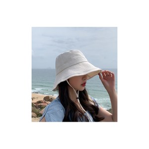 Wide-Brim Cycling Sun Hat - Fabric and fit detail
